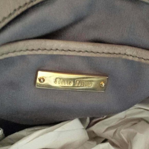 ***SOLD****  Miu Miu Prada Leather Purse - Picture 15 of 16